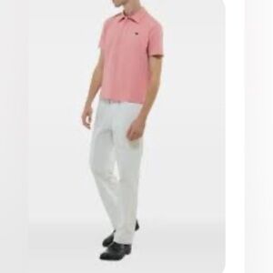 De Fursac Pink Peachish Polo Shirt